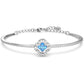 Bracciale Rigido Sparkling Dance Blu 5642922