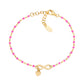 BRSMINGF1 Pulsera Infinito Oro y Rosa