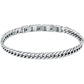 Bracciale Uomo Doppie Catene Silver SATX21