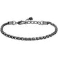Pulsera Hombre Cadenas Negras SATX29