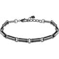Pulsera Hombre Cadenas Negras SATX30