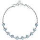 Bracciale Colori con Cristalli Azzurri SAVY20