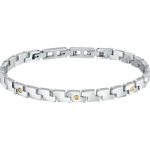 Bracciale Uomo Gold Silver SATM17