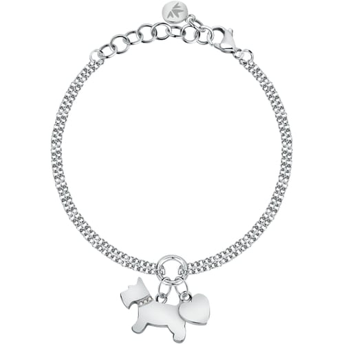 Bracciale Mascotte con Cane e Cuore SAVL14