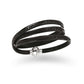 Bracciale Uomo Padre Nostro Nero PNIT02