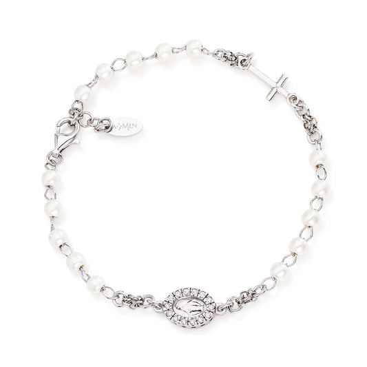 BROBBZ-M3 Pulsera Rosario Milagrosa