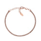 Bracciale Tennis Rosè Zirconi Champagne BTRCH16