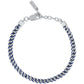 Bracciale Uomo Wave Acciaio e Blu 232189