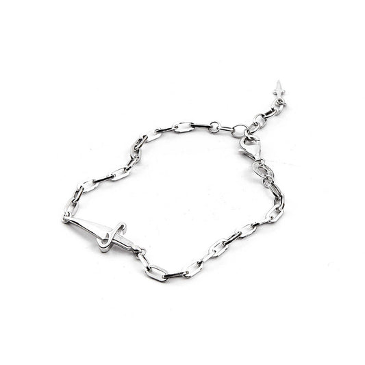 Bracciale Uomo Catena Ovale con Pugnale JPBR2175B