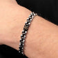 Bracciale Uomo in Acciaio e Nero JM320AST08