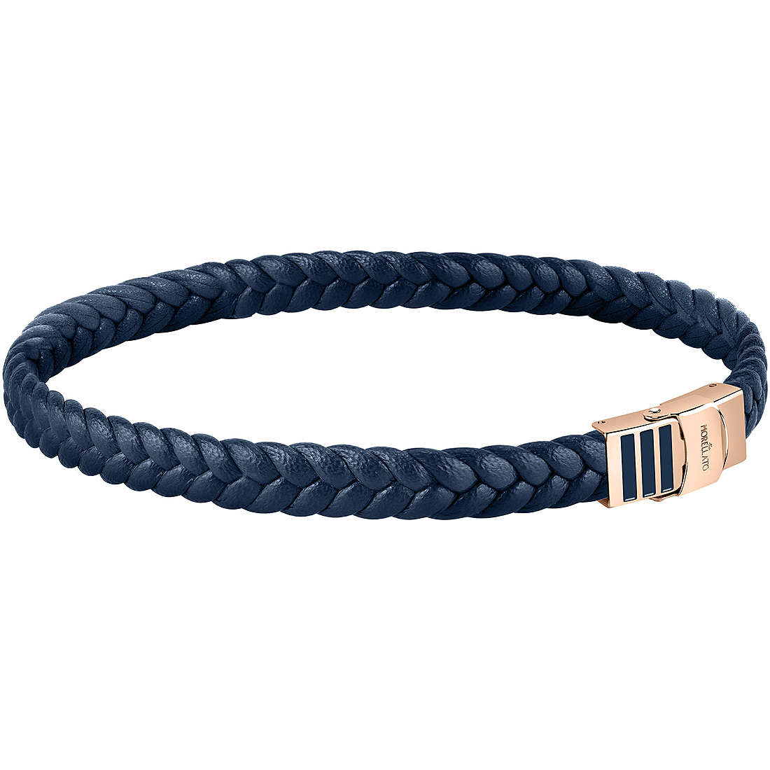 Bracciale Uomo Moody Blu e Rosato SQH49