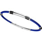 Bracciale Uomo in Kevlar Blu e Acciaio EXB576-BL