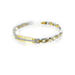 Bracciale Uomo Hiteck in Acciaio e Dorato UHB070