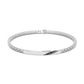 Pulsera de Hombre con Placa y Piedras Negras EXB818