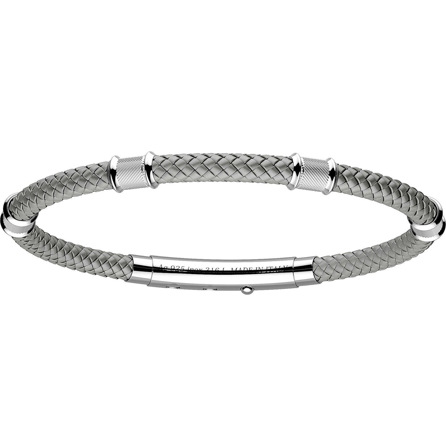 Pulsera de Hombre en Kevlar Gris EXB585-GR