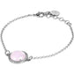 Bracciale Cabochon Rosa Chiaro e Zirconi XBR808C
