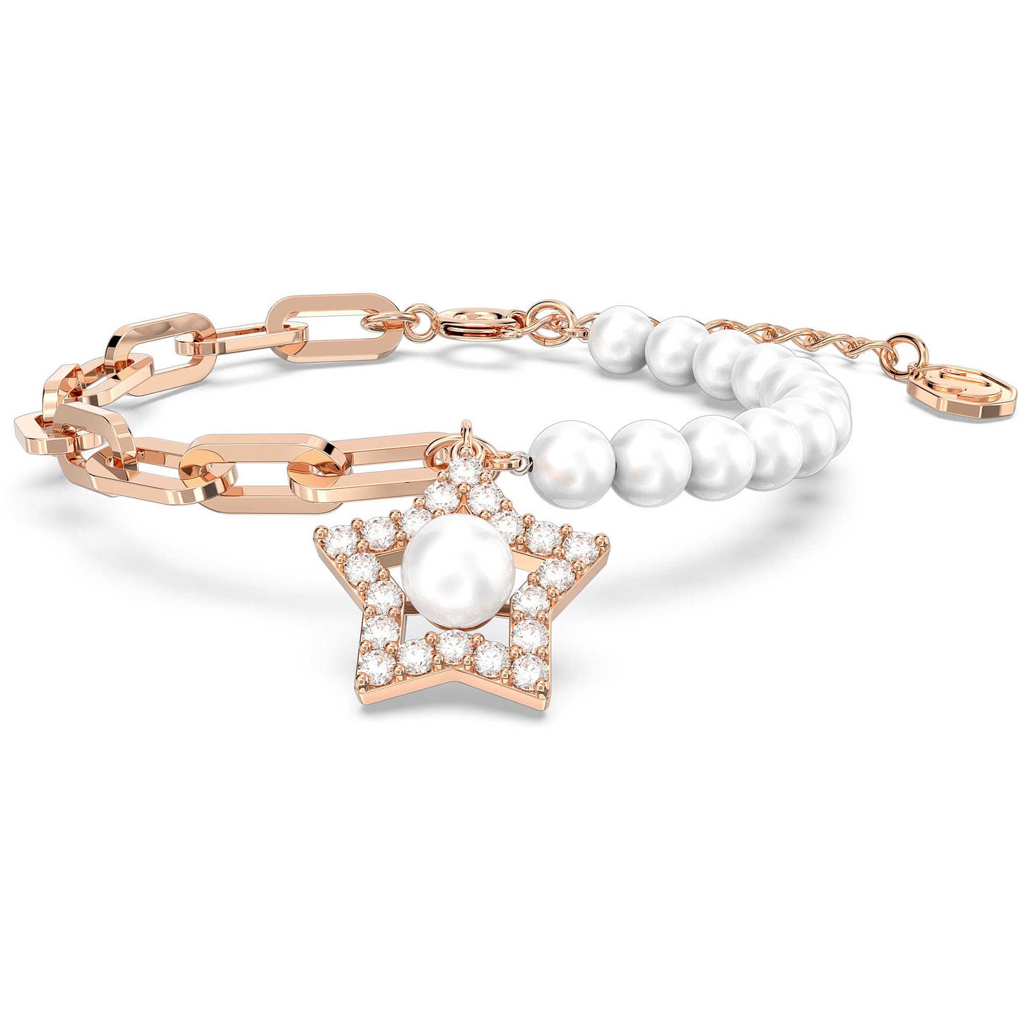 Bracciale Rosato Stella Crystal Pearls 5645461