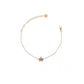 Pulsera Stardust Estrella y Circonitas Rosas BRZ-011 STE