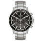 Orologio Uomo Marine Star Crono Acciaio e Nero 96B272