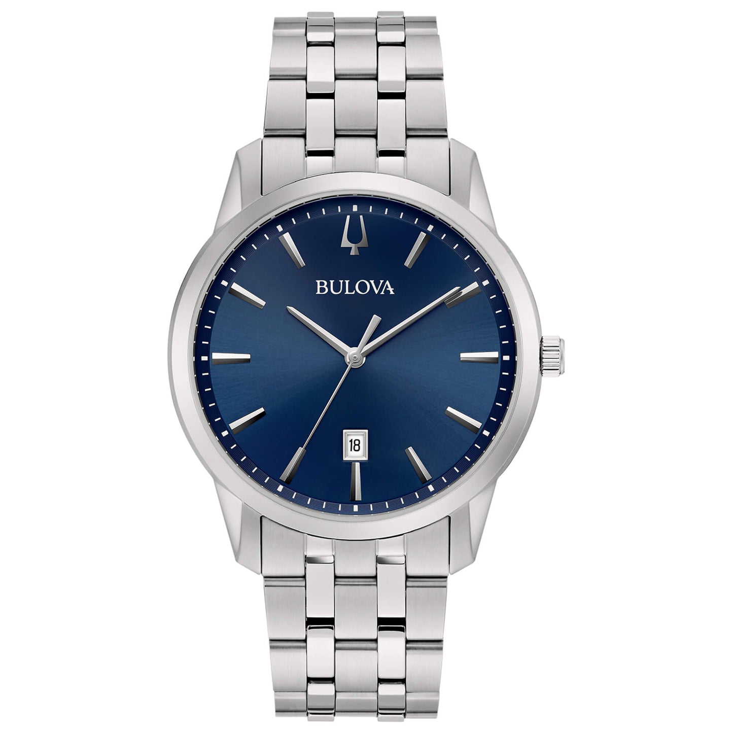 Orologio Uomo Classic Acciaio e Blu 96B338