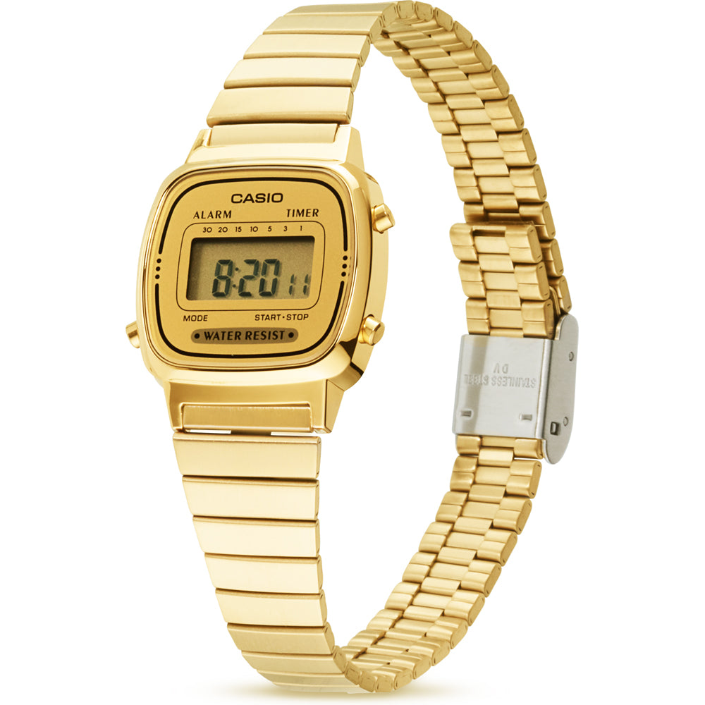 ❤️ Reloj Casio Vintage de mujer dorado pequeño LA670WEGA-9EF.