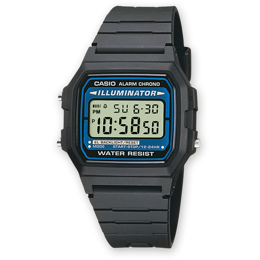 Reloj Vintage Niño Negro F-105W-1AWYEF 