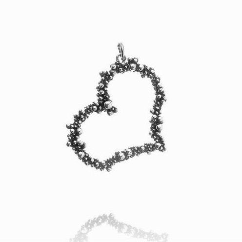 Charm Cuore Perlage Maxi 10151