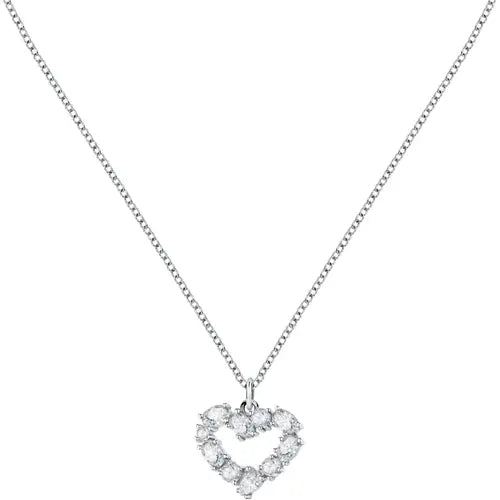 Collana Colori con Cuore e Zirconi SAVY11