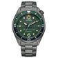 Reloj Seaplane negro y verde para hombre AW1717-81X