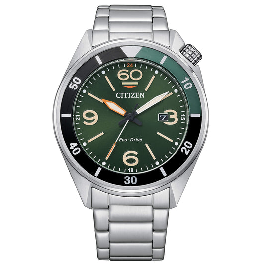 Reloj Seaplane Acero y Verde Hombre AW1718-88X