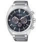 Reloj Metropolitan Hombre Chrono Acero y Azul CA4280-53L