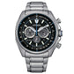 Reloj Hombre Chrono Active Acero y Negro CA4560-81E