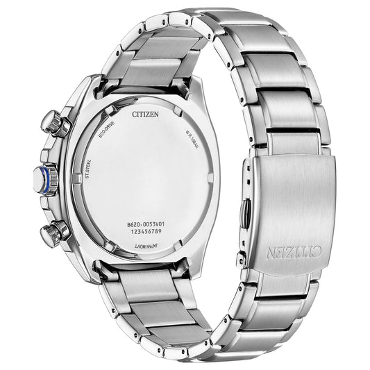 Orologio Uomo Crono Active Acciaio e Nero CA4560-81E