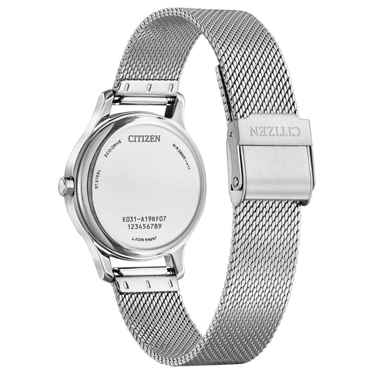 Orologio Donna Lady Acciaio e Bianco EM0899-81A