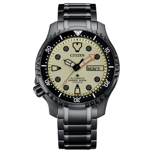 Orologio Uomo Automartico Promster SuperTitanio Limited Edition Nero NY0108-82X