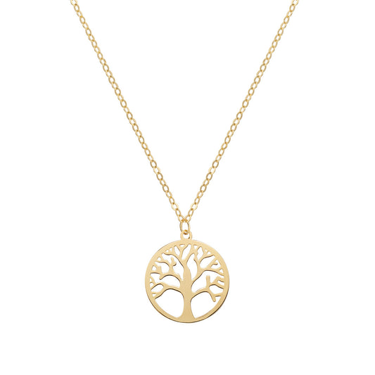 Collar Árbol de la Vida Dorado AU9CLALG3
