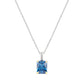 Collana Cocktail Zirconi Blu e Bianchi CLCK1REBBLZ