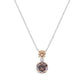 Collar Cóctel Café Champán Zirconia CLCK2TOBCOCHZ