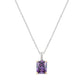 Collana Cocktail Zirconi Viola e Bianchi CLCK1REBVIZ