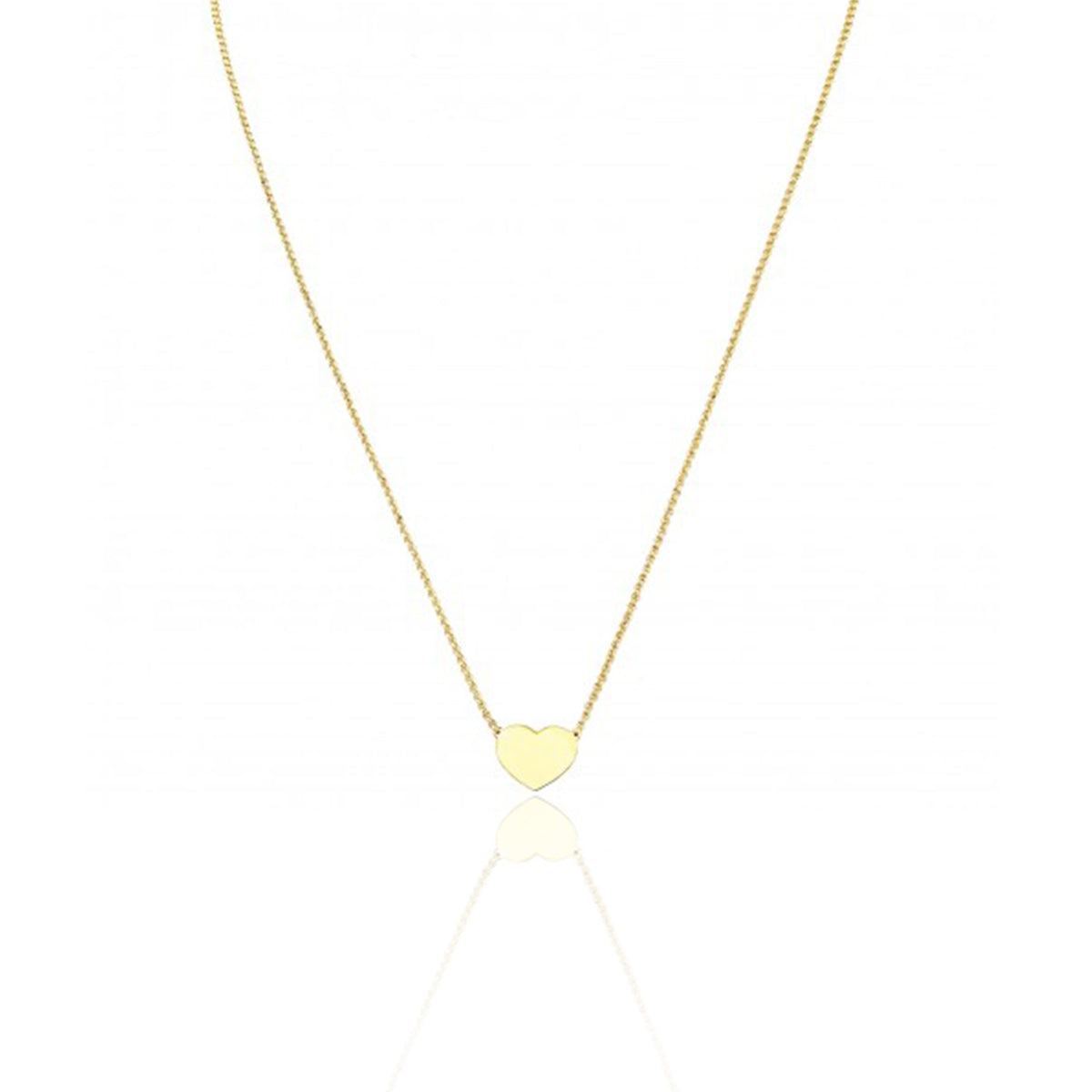 Collana Cuore Dorata CLHG3