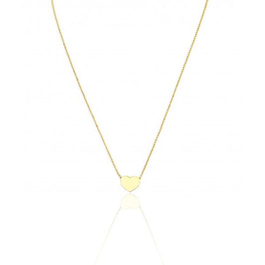 Collar Corazón Dorado CLHG3 