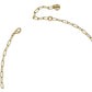 Collar Cadena Mágica Dorada con Cristales XGR672D