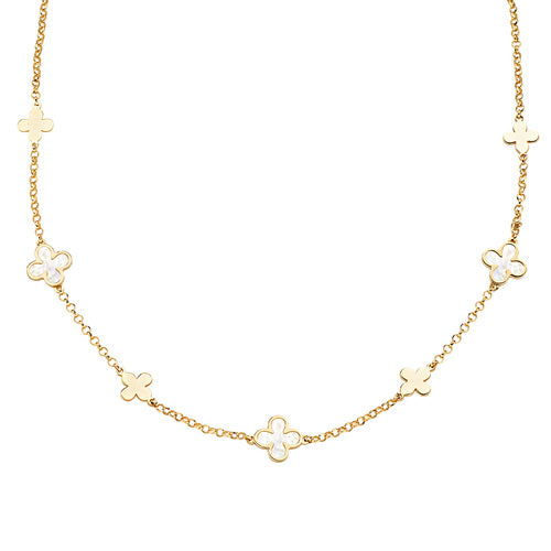 Collana Fiori di Madreperla CLFIMPGB1