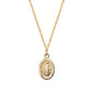 Collana Medaglia Miracolosa Dorata AU9CLMIG3