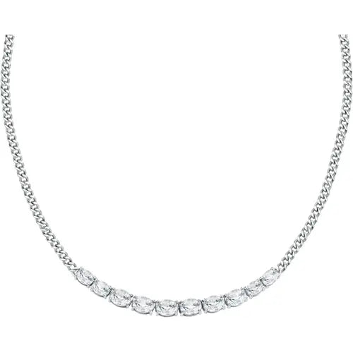 Collar Colores Acero y Circonitas SAVY10
