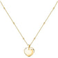 Collana Istanti Dorata con Cuore SAVZ02