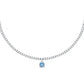 Collar Tesori de Plata con Circonitas SAIW106