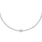Collar Tesori de Plata con Circonitas SAIW107