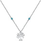 Collar Valentina Albero con Perlas Celestes SATQ11
