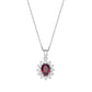 Collana Royal Lady Rosso CLLDGBBR